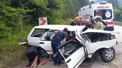 Tırın Dorsesi Otomobile Çarptı: 1 Ölü!