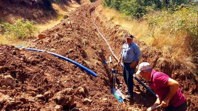 Amasya’da üç köyün su altyapısına destek