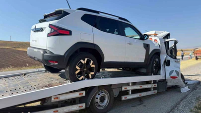 Çorum’da çekici traktöre arkadan çarptı: 1 yaralı