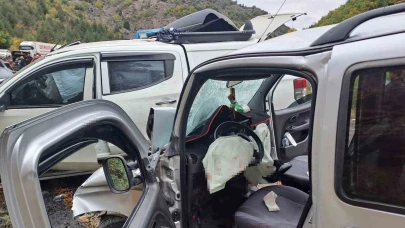 Zincirleme trafik kazası: 4 yaralı