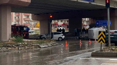 Trafik kazası: 3 yaralı