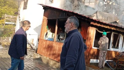 2 katlı ev küle döndü