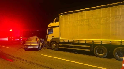 D-100’de feci kaza: 1 ölü