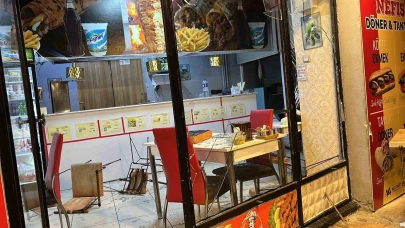 Dönerciye sopalı ve yumruklu saldırı