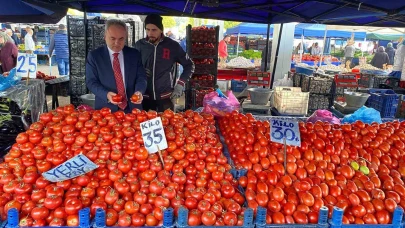 Çorum Belediyesi’nden semt pazarlarında sıkı denetim
