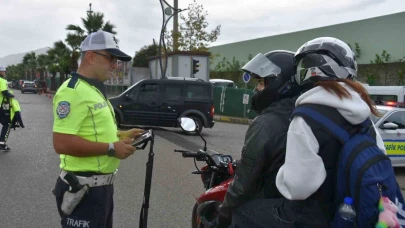 Trafik kurallarına uymayana af yok:  1 ayda 3 bin araç denetlendi, 930 sürücüye ceza kesildi