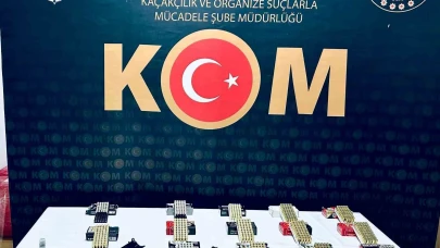 Silah operasyonu: 4 tabanca ve yüzlerce fişek ele geçirildi