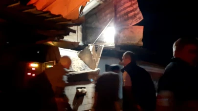 Tavuk çiftliğinde çıkan yangın büyümeden söndürüldü