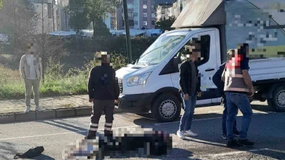 Kamyonun çarptığı kadın hayatını kaybetti