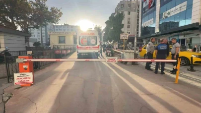 Görünmez kaza: Yayanın kafasına bariyer çarptı