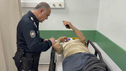 Patpat devrildi: Dede ve torunu yaralandı