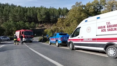 Otomobil kanala uçtu: 1 yaralı