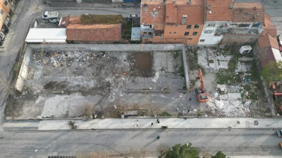 Çorum Belediyesi o alanı otoparka çeviriyor