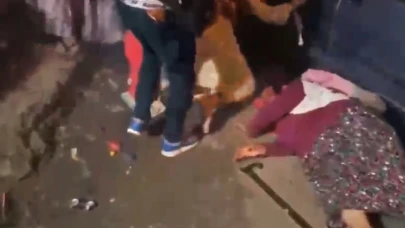 Düğünde korku dolu anlar: Havai fişekler kalabalığın ortasında patladı