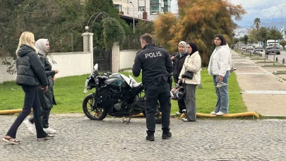 Motosiklet otomobille çarpıştı: 1 yaralı