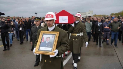 Şehit Altıok’un cenazesi Samsun’a getirildi