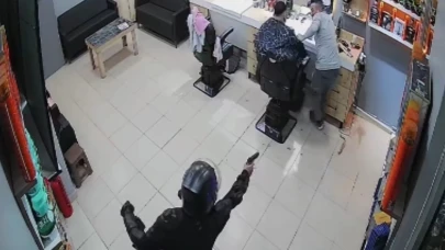 Berber dükkanına silahlı saldırı