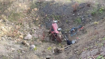 Kontrolden çıkan otomobil uçuruma yuvarlandı: 1 ölü