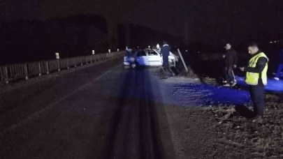 Trafik kazası: 1’i ağır 3 yaralı