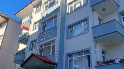 Soba külü yangına neden oldu