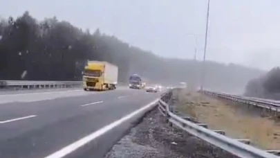 Kar Yağışı Başladı