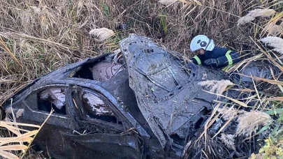 Feci kaza: 2 ölü, 1 yaralı