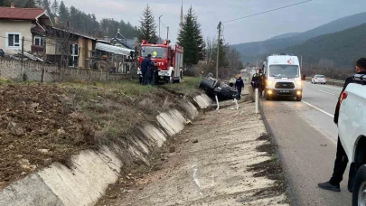 Trafik kazası: 2 yaralı