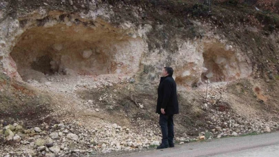 Ferhat diyarı Amasya’da pekmez için dağı deldiler, gören şaştı kaldı