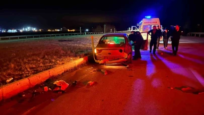 Kırmızı ışık ihlali kazaya sebep oldu