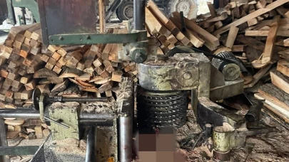 İş kazası: Elini hızar makinesine kaptırdı