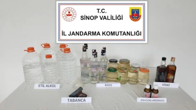 Kaçak alkol operasyonu: 3 gözaltı