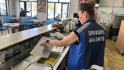 Çorum’da hastane ve okul kantinleri ile marketler denetlendi