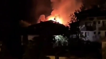 Korkutan Ev Yangını: İtfaiye Ekipleri Müdahale Etti