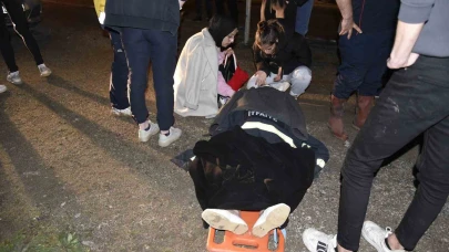 Çarpıştıktan sonra savrulan 2 araç yayaların arasında daldı: 11 yaralı