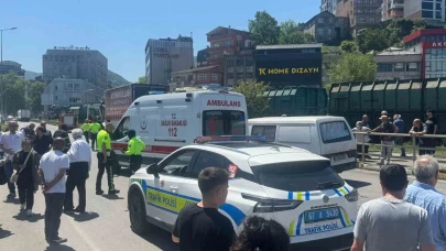 Çevre yolunda kamyonun çarptığı 80 yaşındaki kadın hayatını kaybetti