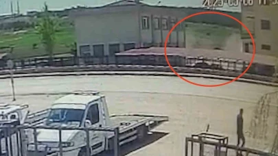 Çorum’da 8 işçinin yaralandığı un fabrikasındaki patlama kamerada