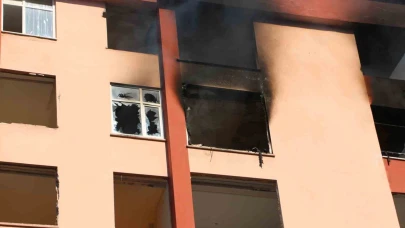 Boş binada yangın çıktı