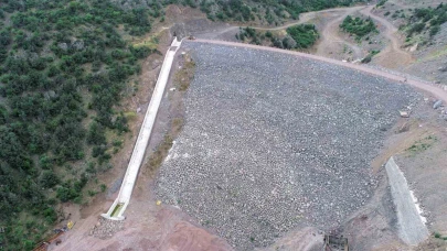 Saraycık Göleti’nin gövde dolgusu tamamlandı