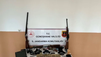 Silah ticareti yapan şahsın evinden cephanelik çıktı