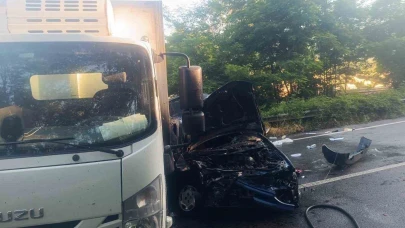 Zincirleme kaza: 1 ölü, 7 yaralı