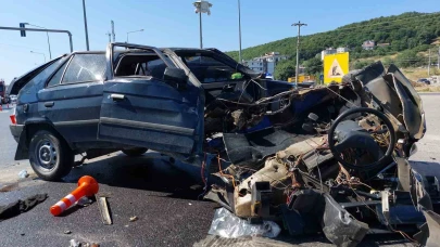 Zincirleme kaza: 3’ü ağır 4 yaralı