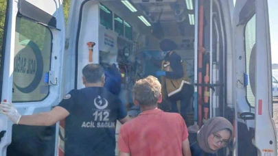Yürüyüş yaparken uçurumdan düşen kadın yaralandı