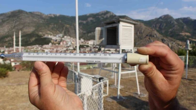 Amasya’da son 25 yılın sıcaklık rekoru kırıldı