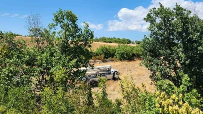 Beton pompa aracı şarampole uçtu: 1 ölü, 1 yaralı
