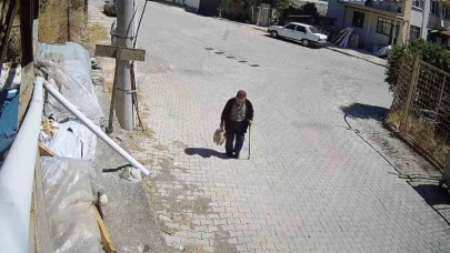 5 gündür aranan yaşlı adamın son görüntüleri ortaya çıktı