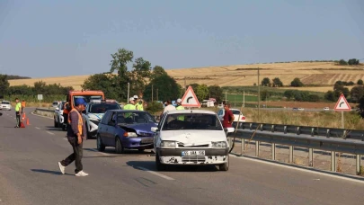 Trafik kazası: 4 yaralı