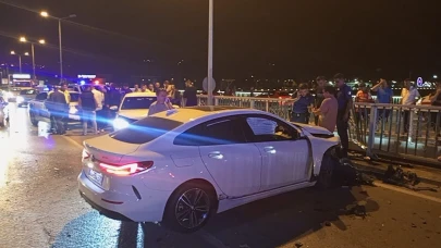 Araçlara çarpan sürücü olay yerinden kaçtı