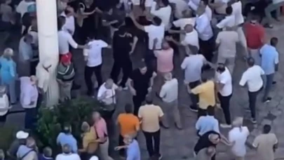 CHP mahalle seçiminde kavga