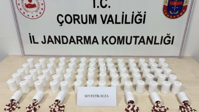 Çorum’da jandarmadan uyuşturucu operasyonu: 2 tutuklama