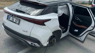 Çorum’da panelvan araç ile cip çarpıştı: 1 yaralı